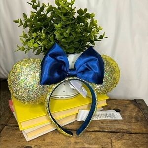 NWT Disney Parks 50th Anniversary’s Bow Sequine Minnie Mouse Ears Headband